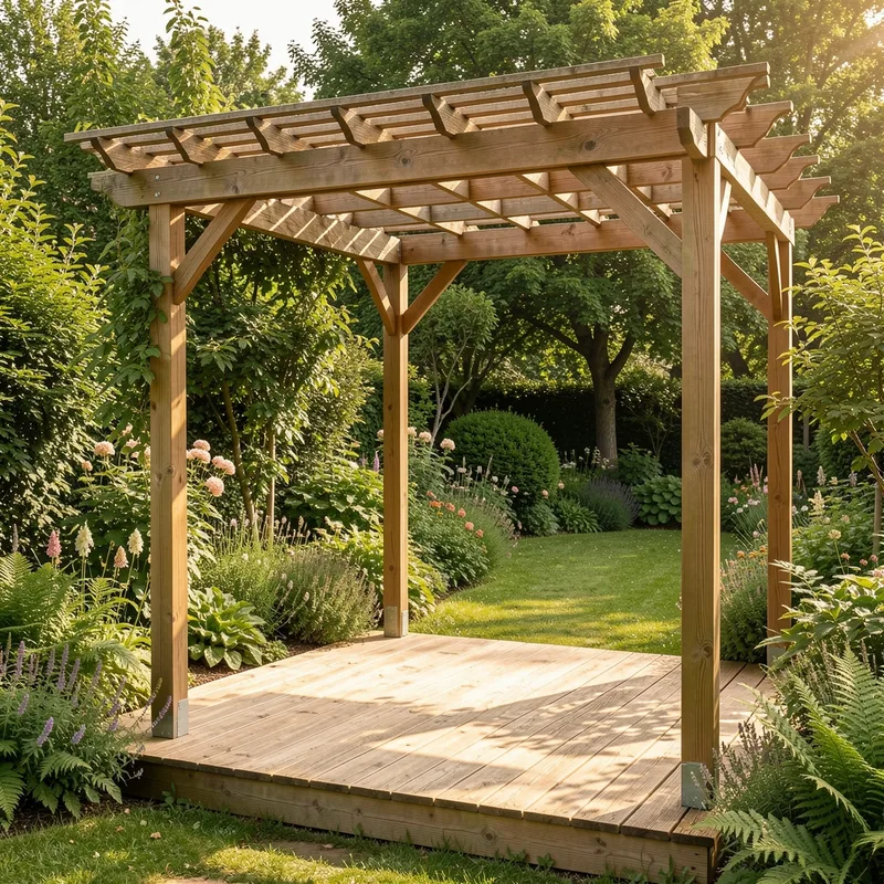 Pergola en bois adossée ou autoportée : comment choisir